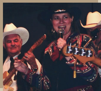 Singing at the Church of Western Swing in Turkey, Texas